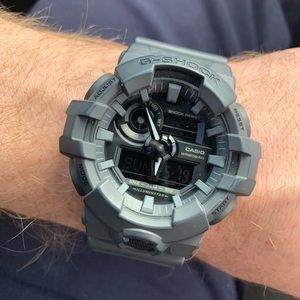 G-Shock Ana-Digi Resin Gray Watch